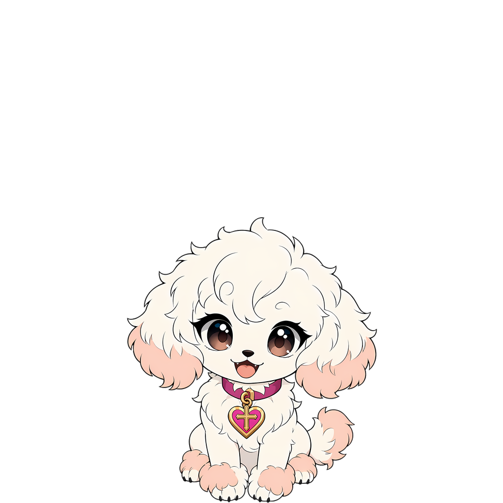 Poodle — Cream